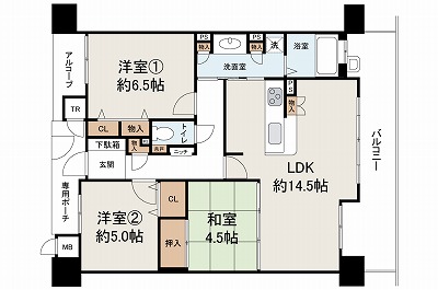 ファミールアクシス泉佐野 206