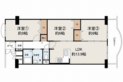 エバーグリーン金岡四号棟 506