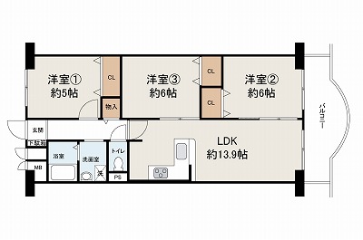 エバーグリーン金岡四号棟 712