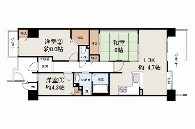 ユニライフ泉北深井駅前 403