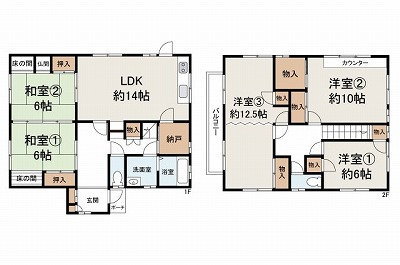 岸和田市東ケ丘町