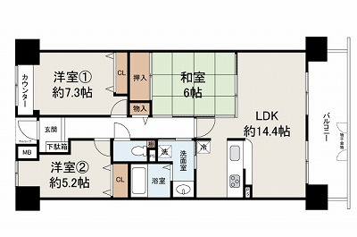 ディアウイング貝塚Ⅰ番館